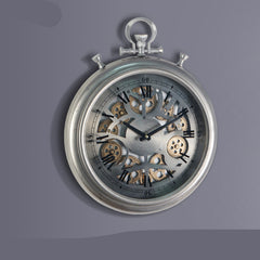 Retro Clock Metal Creative Gear Wall Clock