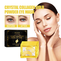 EELHOE Collagen Gold Eye Mask Moisturizing Care, Firming Eye Lines, Eye Patches, Staying Up Late, Dark Circles, Eye Bags