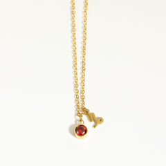 Hot Sale Classic Evergreen Zodiac Necklace