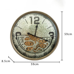 Creative Metal Gear Wall Clock