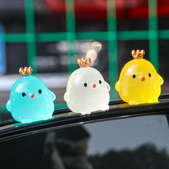 Crown Chicken Cute Gadget Car Home
