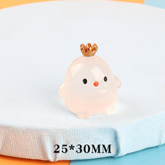Crown Chicken Cute Gadget Car Home