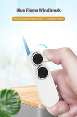 Creative Gear Rocker Arm Lighter Rotating Gear Windproof