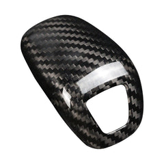 Car Gear Head Gear Head Real Carbon Fiber Decoration Frame