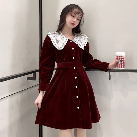 New French niche dress