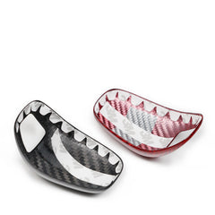 Car Gear Head Gear Head Real Carbon Fiber Decoration Frame