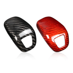 Car Gear Head Gear Head Real Carbon Fiber Decoration Frame