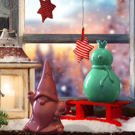 DIY Jewelry Decoration Mold 3D Stereo Christmas Snowman