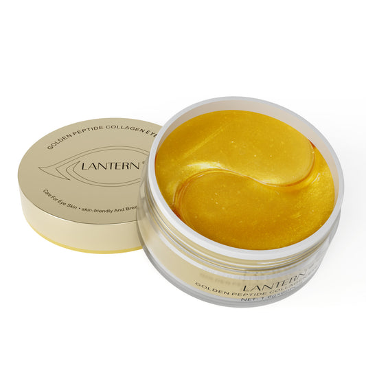 Golden Crystal Eye Patches, With Collagen Glycerin And Moisturizing Ingredients, Hypoallergenic Gentle Formula, Daily Skincare For Men And Women, Suitable For All Skin Types, 36 Pairs, Valentine's Day