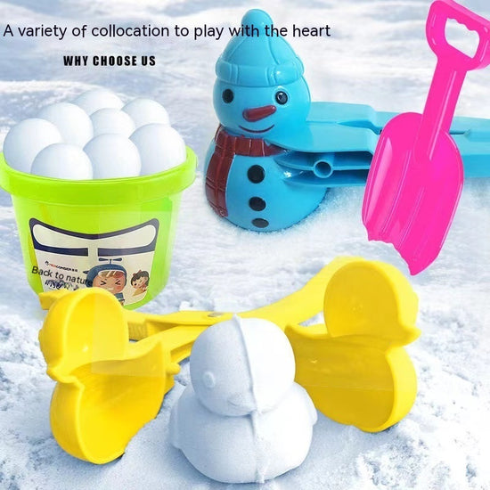 Winter Snowball Clip Children&