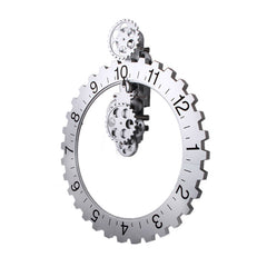 Antique Gear Clock Craft Clock Art  Large